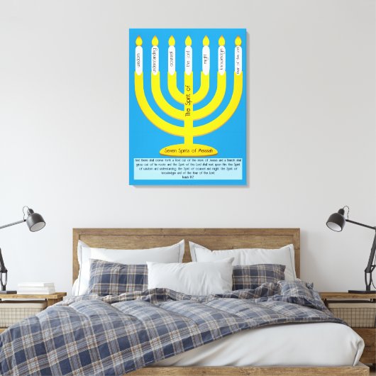 Seven Spirits of Messiah  キャンバスプリント (インサイチュ (寝室))