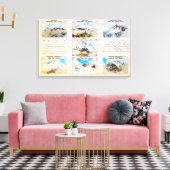 Seven Summits キャンバスプリント (インサイチュ (リビング))