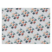 Seven Swans A Swimming Cut-Out Stencil-Style 6 テーブルクロス (正面(横))