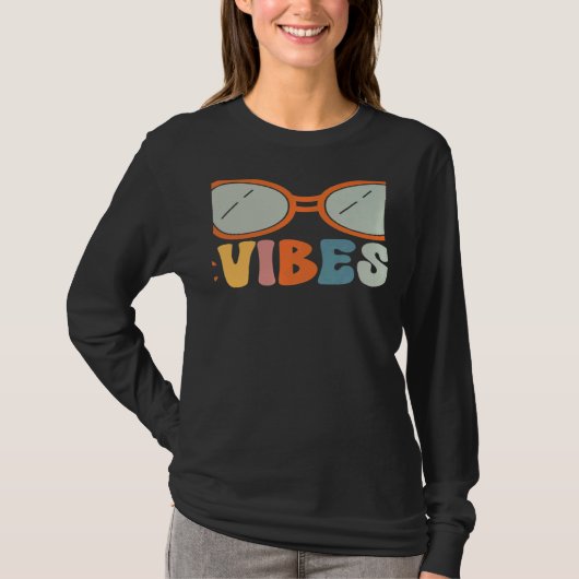 Seventh Grade Vibes 7th Grade Students Parents Tea Tシャツ (正面)
