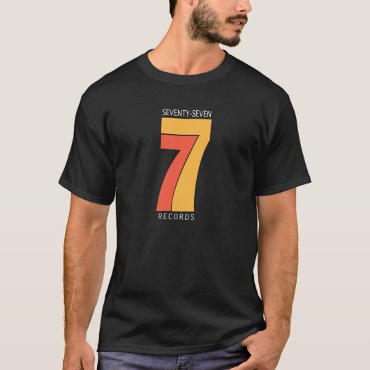 Seventy-Seven Records Tシャツ (正面)
