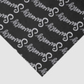 Seventy silver on black birthday or annversary 薄葉紙 (詳細)