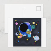 Several Circles, Vassily Kandinsky in digital ポストカード (正面/裏面)