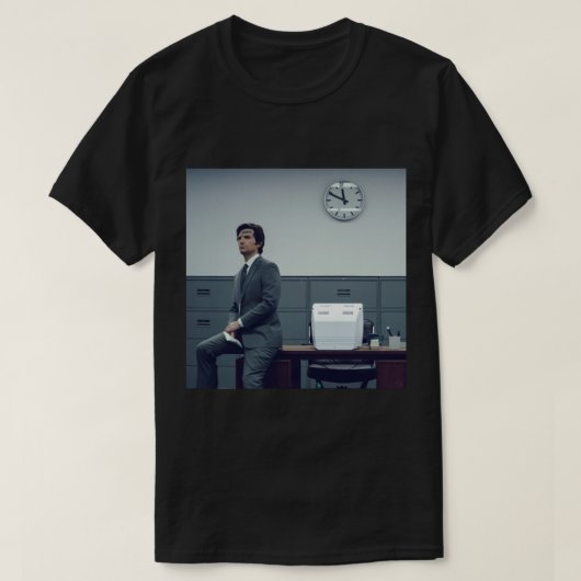 Severance TvショーAdam Scott Tシャツ (デザイン正面)