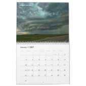 Severe Weather Calendar カレンダー (1月 2027)