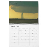 Severe Weather Calendar カレンダー (2月 2027)