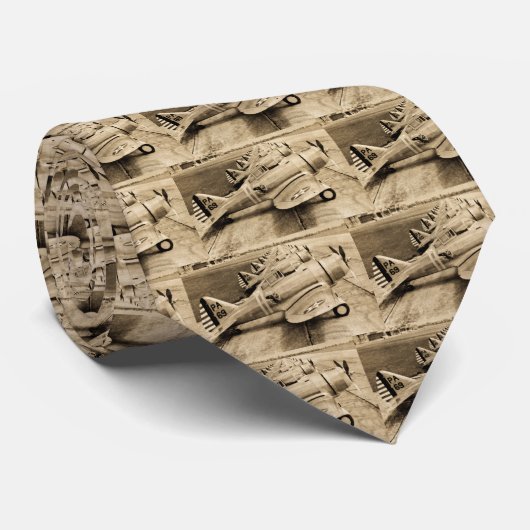 Seversky P-35のヴィンテージWWIIの戦闘機 ネクタイ (ロール)