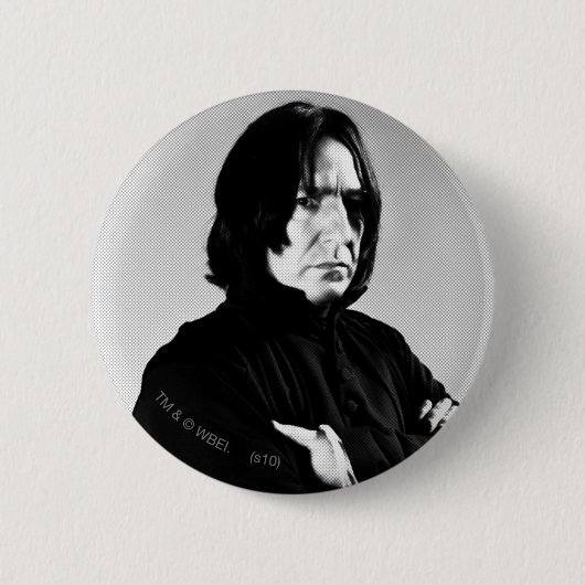 Severus Snape Arms Crossed 缶バッジ (正面)