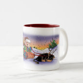 Sevigny_CuteのクリスマスMug_Full ツートーンマグカップ (正面右)