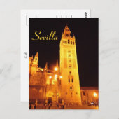 Sevilla at night ポストカード (正面/裏面)