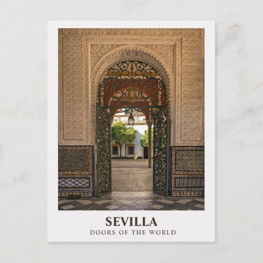 SEVILLA - Doors of the World Postcard Collection ポストカード (正面)