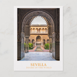 Sevilla, Doors of the World, Travel Postcards ポストカード