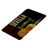 Sevilla Guitarra española con Giralda de Sevilla マグネット (左側)
