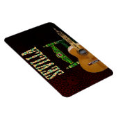 Sevilla Guitarra española con Giralda de Sevilla マグネット (右側)