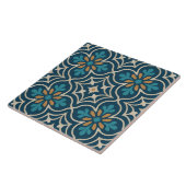 Seville Bloom – Moorish Floral Tile Pattern タイル (側面)