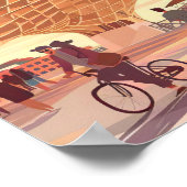 Seville Print Sevilla Illustration Las Setas Print ポスター (角)