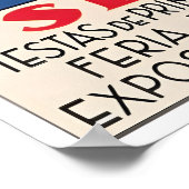 Seville Print Spain Travel Poster Spanish Art ポスター (角)