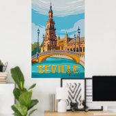 Seville, Spain ポスター (ホームオフィス)