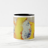 Sevres Broc Roussel ewerおよび盆地 ツートーンマグカップ (中央)