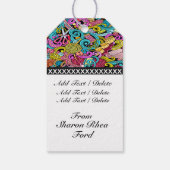 SEW大切裁縫と編み物ギフトラベル ギフトタグ (裏面)