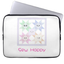 Sew Happy ラップトップケース