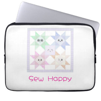 Sew Happy ラップトップケース ラップトップスリーブ