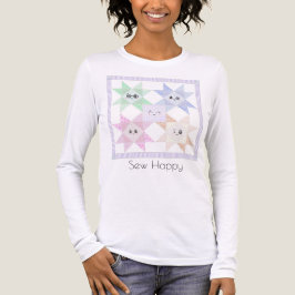 Sew Happy 長袖Tシャツ トライブレンドＴシャツ
