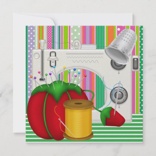 Sew So招待状- SRF 招待状 (正面)