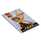 Sewaの元通りになるドイツのヴィンテージポスター ノートブック (右側)