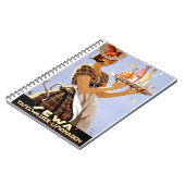 Sewaの元通りになるドイツのヴィンテージポスター ノートブック (左側)