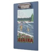 Seward、アラスカ-はえの漁師 クリップボード (左)