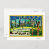 Seward, AlaskaLarge Letter ScenesSeward, AK ポストカード (正面/裏面)