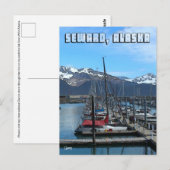 Seward Boat Harbor 1 – はがき (正面/裏面)