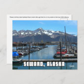 Seward Boat Harbor 2 – はがき (正面/裏面)