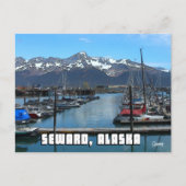 Seward Boat Harbor 2 – はがき (正面)