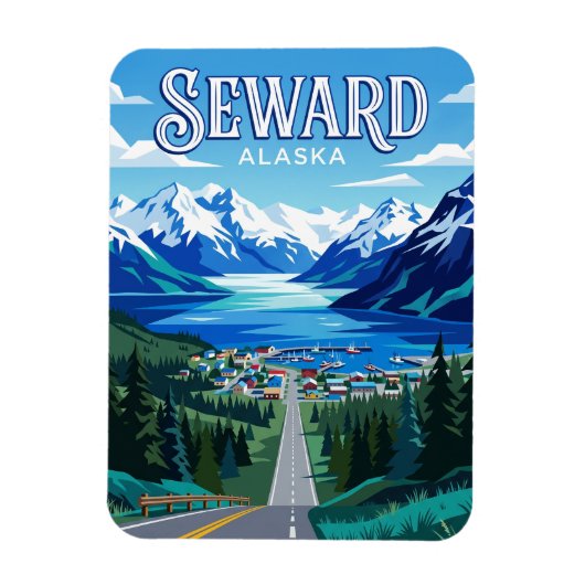Seward USA マグネット (縦)
