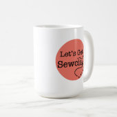 Sewcialのコーヒー・マグを得よう コーヒーマグカップ (正面右)