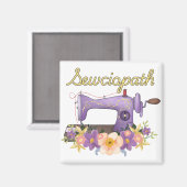 Sewciopath（ソシオパス）ヴィンテージ裁縫機 マグネット (正面/裏面)