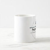 Sewciopath、面白いソーイングのプレゼント コーヒーマグカップ (中央)