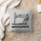 Sewciopath Sewing Keeps Me Mended Fun クッション (ブランケット)