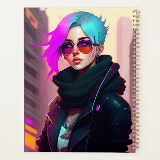 Sewer Emo Punk Lady プランナー手帳 (裏面)