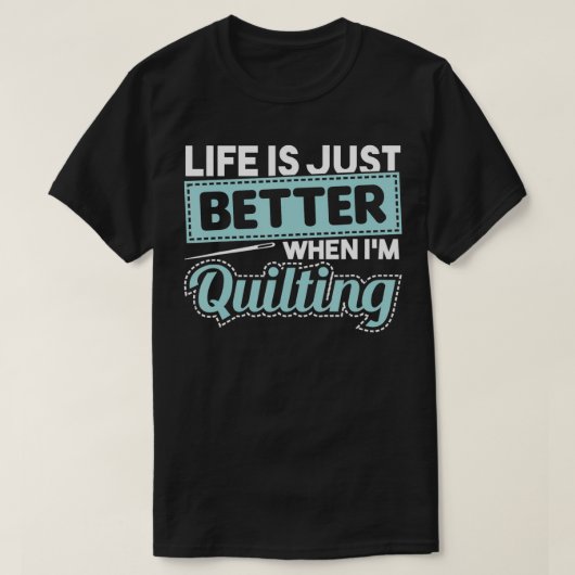 Sewers Quilting Sewing Fabric Quilter Quilt Tシャツ (デザイン正面)