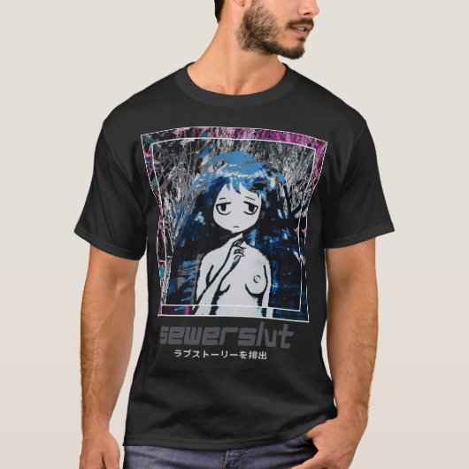 Sewerslvt水切りラブストーリーdnbミュージカルアーティスト Tシャツ (正面)
