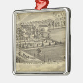 Sewickleyペンシルバニア メタルオーナメント (左)