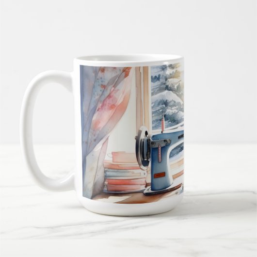 Sewing  コーヒーマグカップ (左)