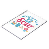 Sewing Lover Because I Said Sew ノートブック (左側)