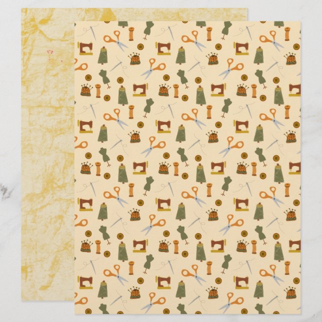 Sewing Notions Paper (正面/裏面)
