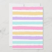 Sewing Party Birthday Invitation 招待状 (裏面)