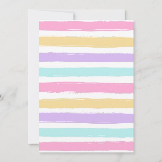 Sewing Party Birthday Invitation 招待状 (裏面)