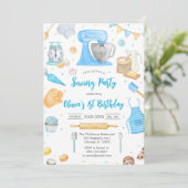 Sewing Party Birthday Invitation 招待状 (スタンド正面)